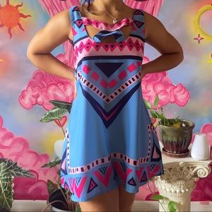 Colorful Abstract Dress